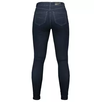 Pitch Stone Slim Fit dame jeans, Dark blue washed