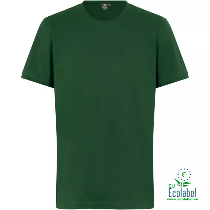 ID PRO wear CARE t-shirt with round neck, Bottle Green, large image number 0