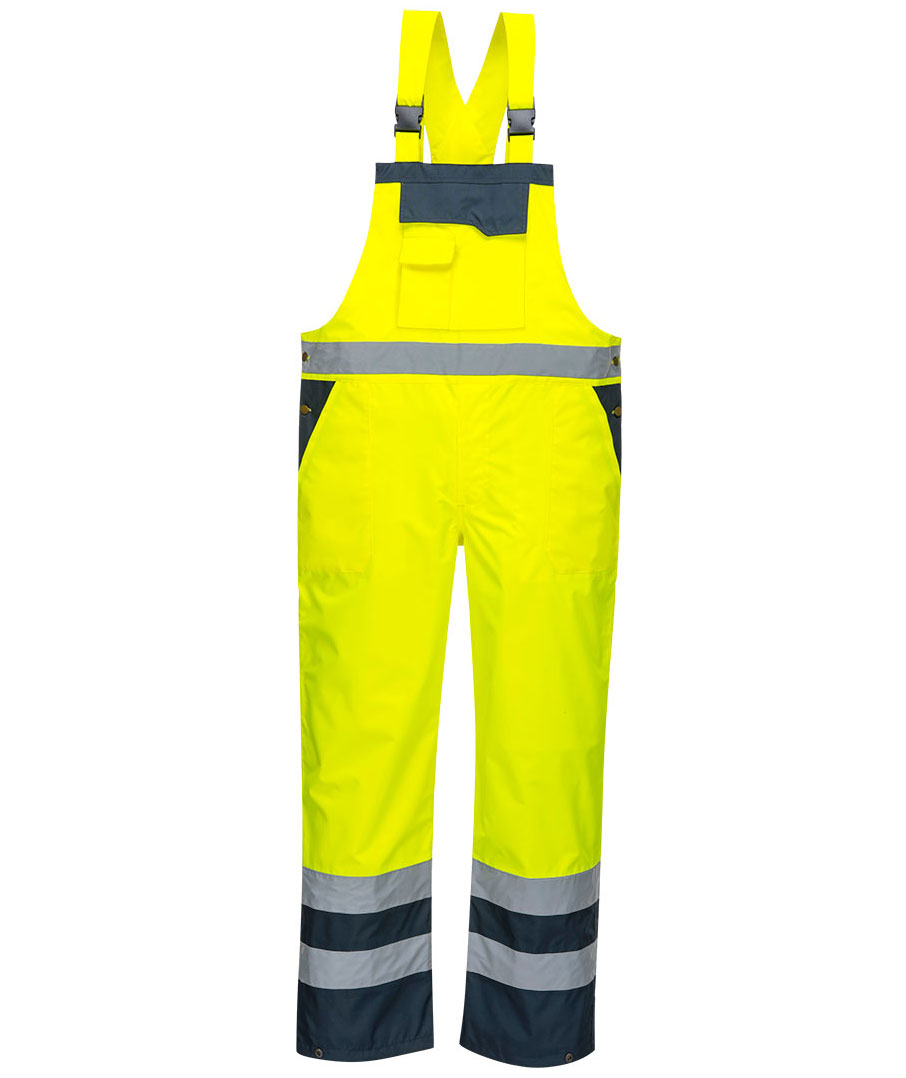 Portwest skaloveralls, Hi-Vis gul/marine, Hi-Vis gul/marine, swatch