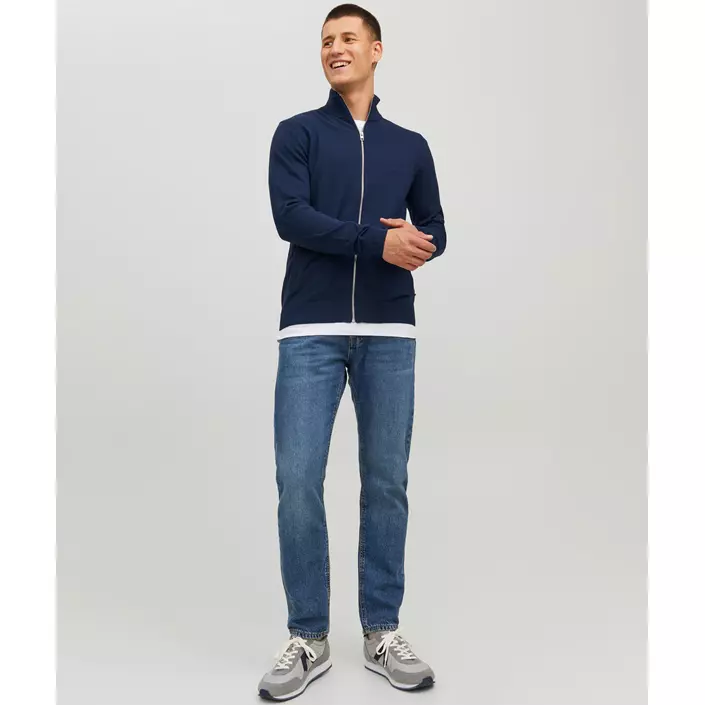 Jack & Jones JJEEMIL strikcardigan, Navy Blazer, large image number 3
