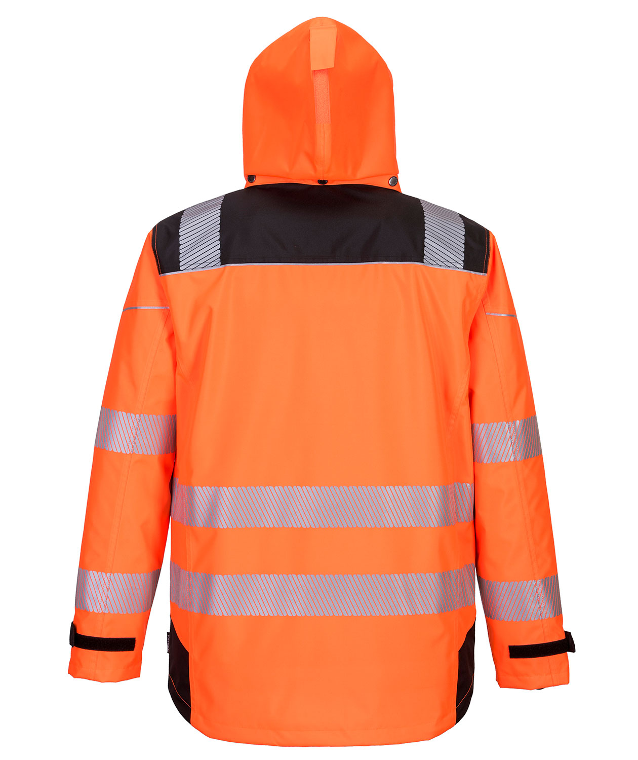 Portwest PW3 3i1 work jacket, Hi-Vis Orange/Black, large image number 2