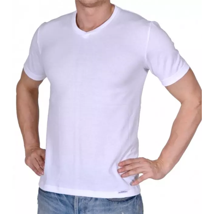 by Mikkelsen T-shirt, Hvid, large image number 1