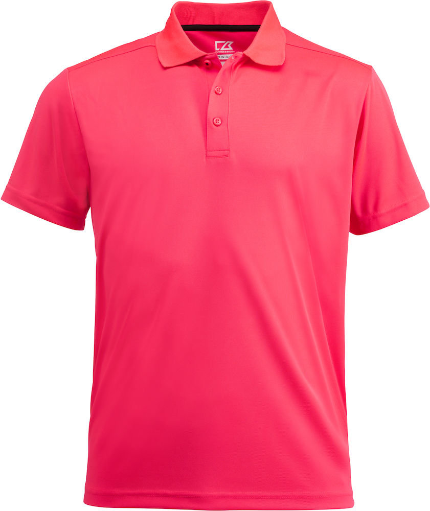 Cutter & Buck Kelowna polo T-shirt, Neon cerise, Neon cerise, swatch