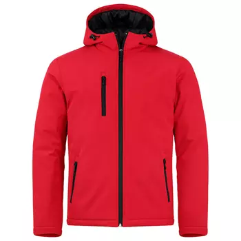 Clique lined softshell jacket, Red