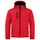 Clique lined softshell jacket, Red, Red, swatch