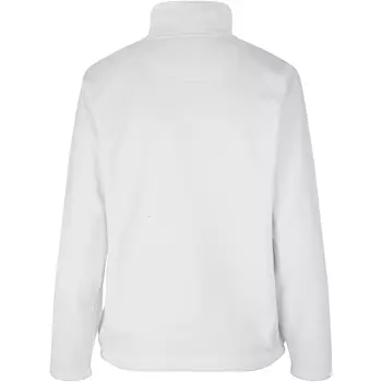 ID microfleece women's cardigan, White