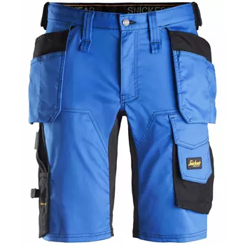 Snickers AllroundWork craftsman shorts 6141, Blue/Black