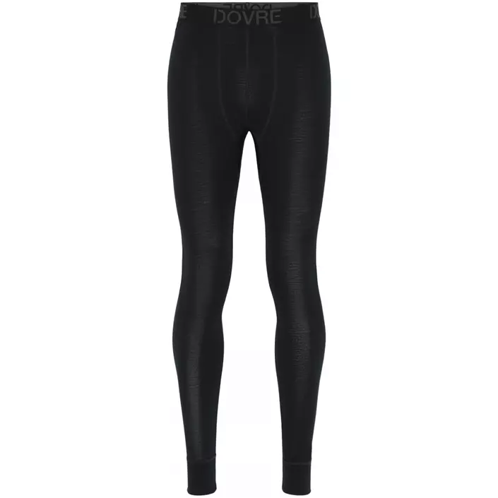 Dovre baselayerbyxa med merinoull, Svart, large image number 0