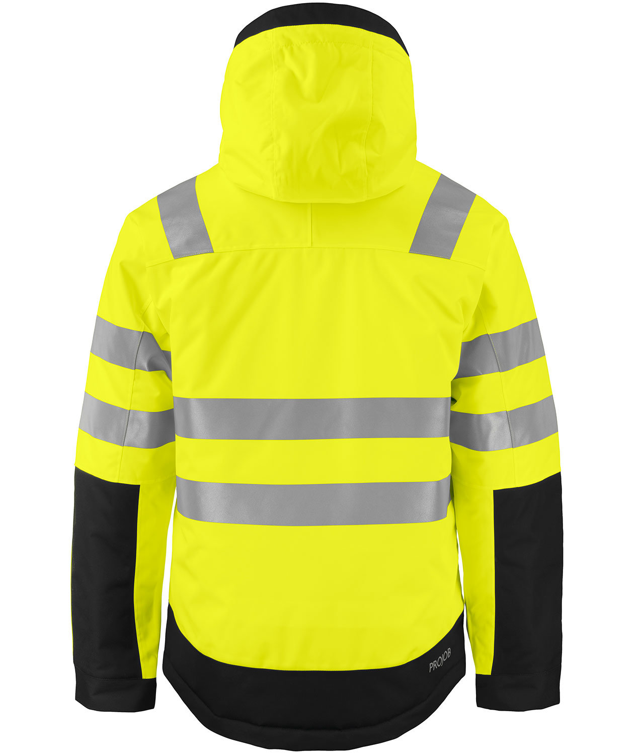 ProJob winter jacket 6422, Hi-vis Yellow/Black