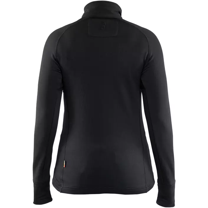 Blåkläder womefleece sweater, Black, large image number 1