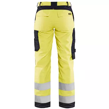 Blåkläder Multinorm women's work trousers, Hi-vis yellow/Marine blue