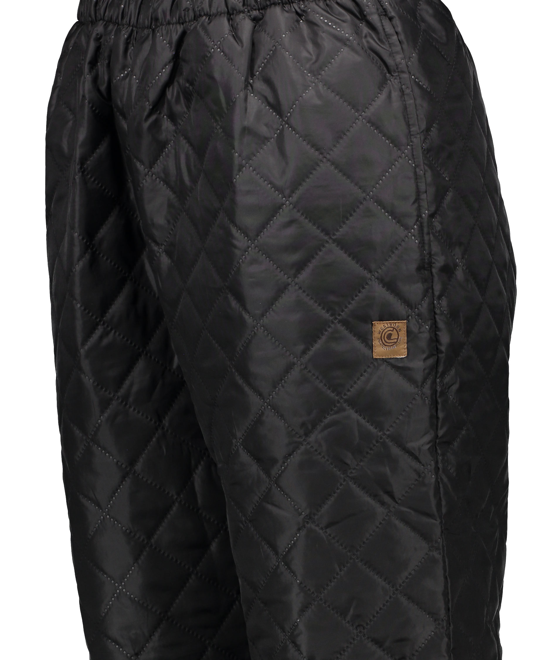 Westborn women's thermal trousers, Black, large image number 3