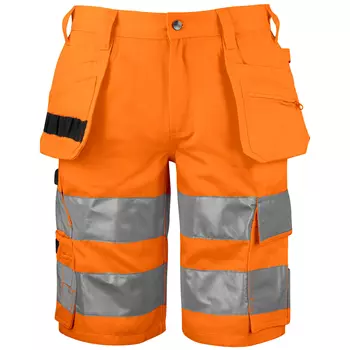 ProJob craftsman shorts 6535, Hi-Vis Orange/Black
