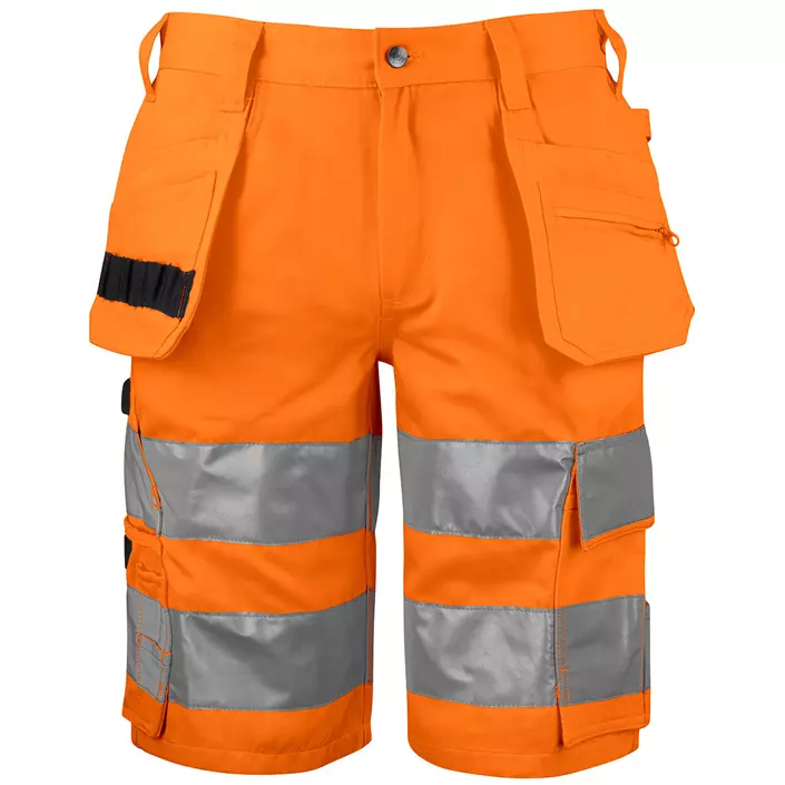 ProJob craftsman shorts 6535, Hi-Vis Orange/Black, large image number 0