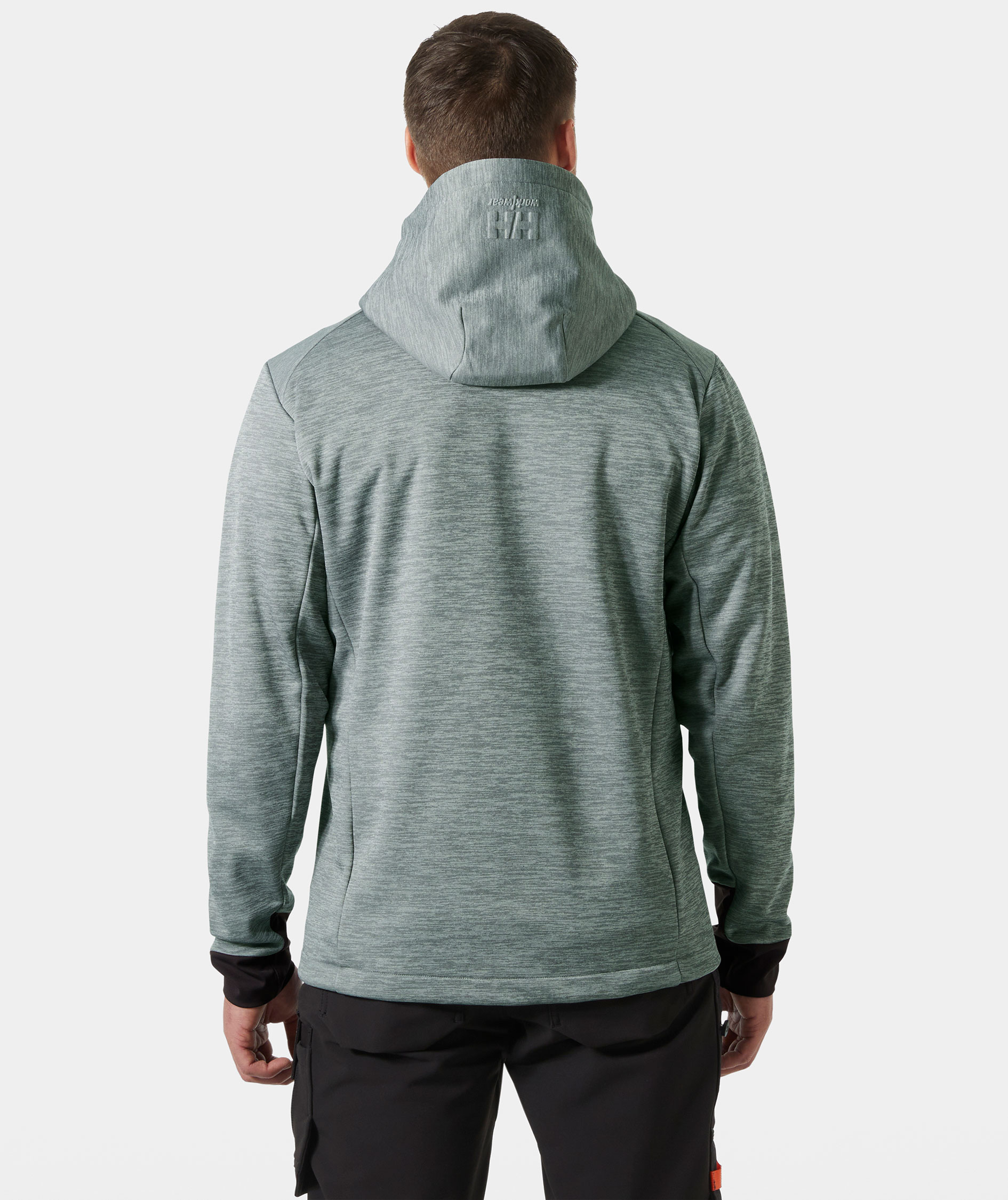 Helly Hansen Tech hoodie, Grey melange, large image number 3