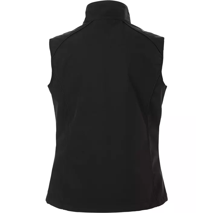 Fristads Acode women's softshell vest, Black, large image number 1