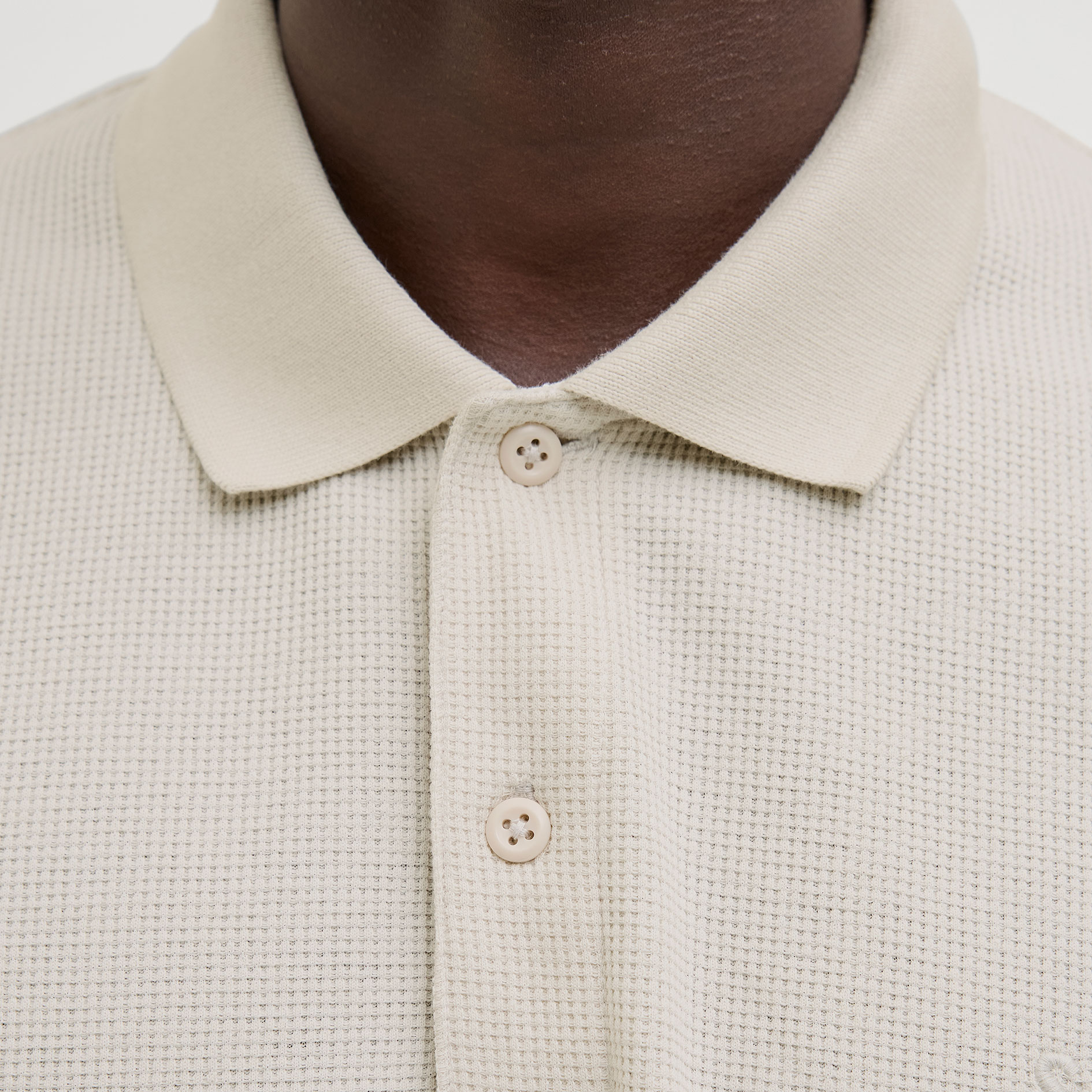 Jack & Jones JJEAUSTIN Polo shirt, Moonbeam, large image number 4