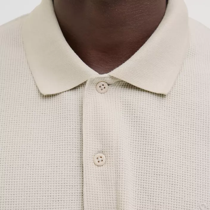 Jack & Jones JJEAUSTIN Polo T-shirt, Moonbeam, large image number 4