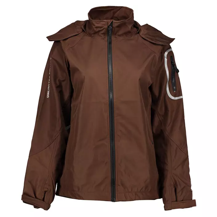 Ocean Tech women's softshell jacket, Brown, large image number 0