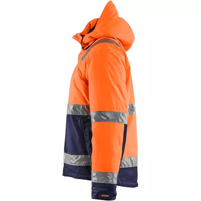 Blåkläder Winterarbeitsjacke, Orange/Marine, large image number 3