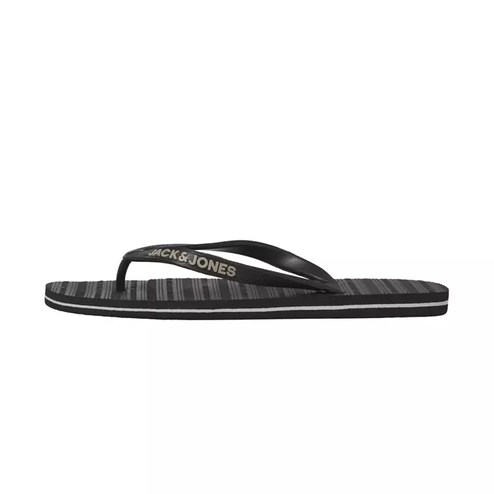 Jack & Jones JWFBASIC Flip Flop Badesandalen, Anthracite, large image number 0