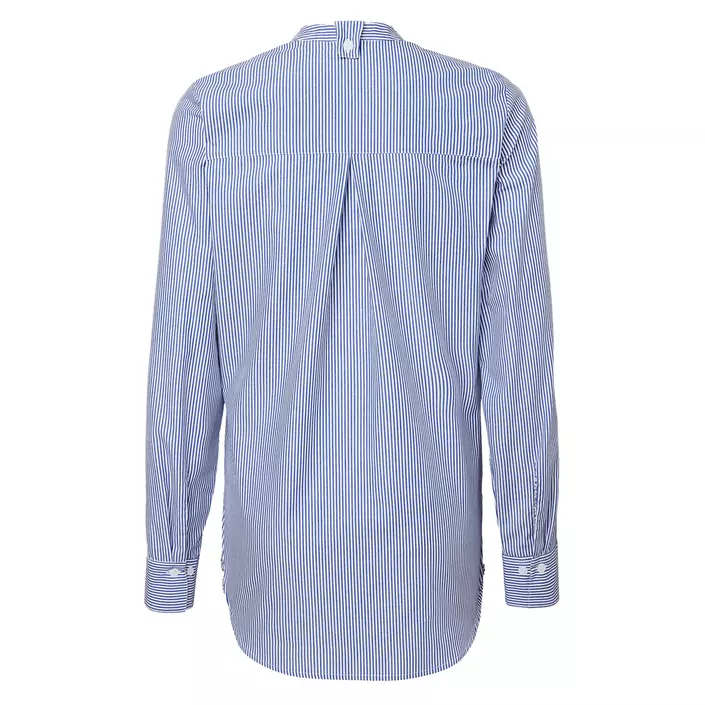 Segers modern fit dameskjorte, Blå/Hvit Stripete, large image number 2