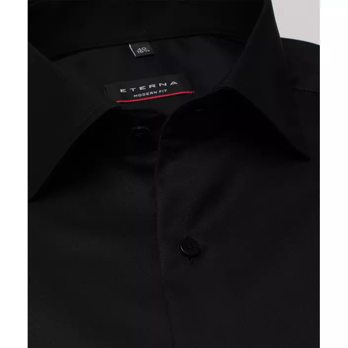 Eterna Cover Modern fit Hemd, Black, large image number 3
