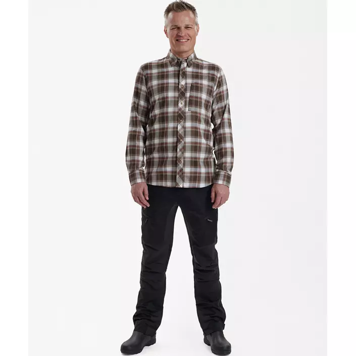 Deerhunter Silas skjorta, Brown Check, large image number 1