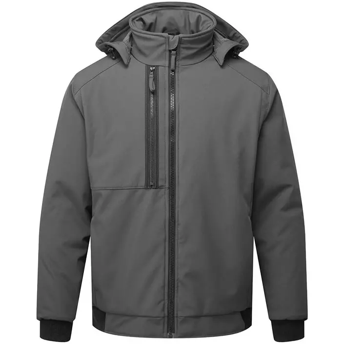 Portwest WX2 Eco softshell jacket, Pier Gray, large image number 0