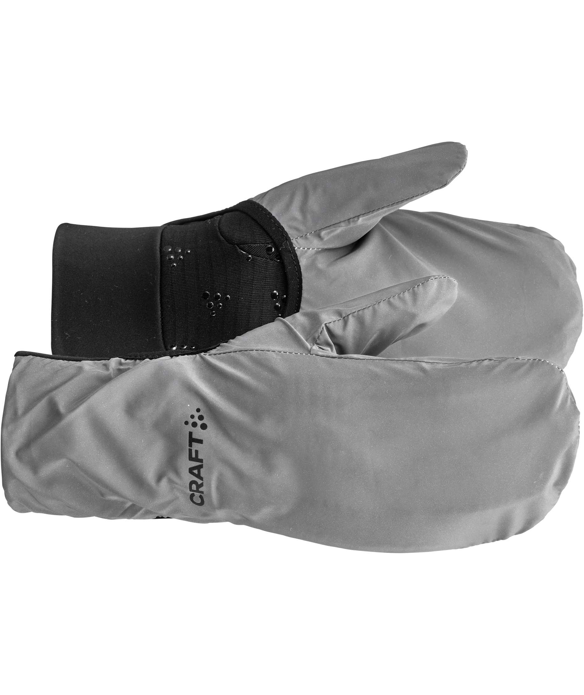 Craft Essence Hybrid gloves, Black/Silver, Black/Silver, swatch