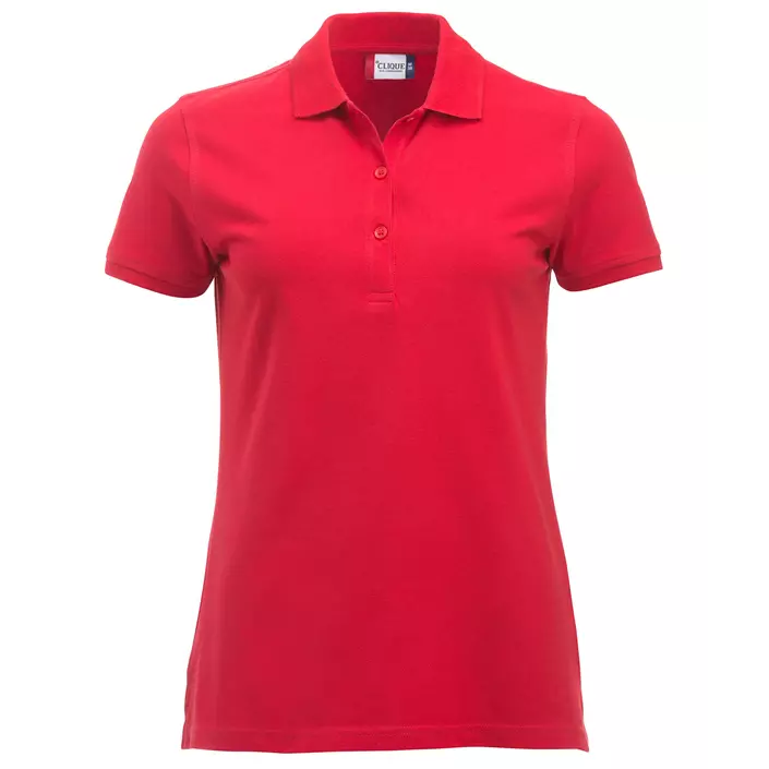Clique Classic Marion dame polo t-shirt, Rød, large image number 0