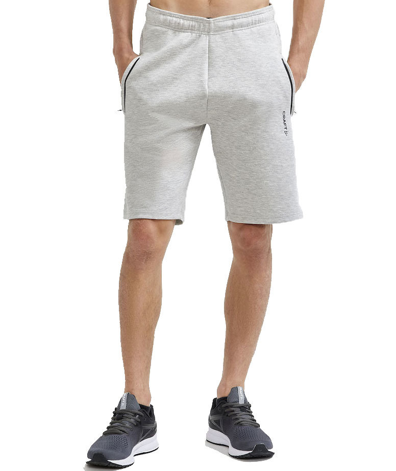 Craft Soul sweatshorts, Grey melange , large image number 1