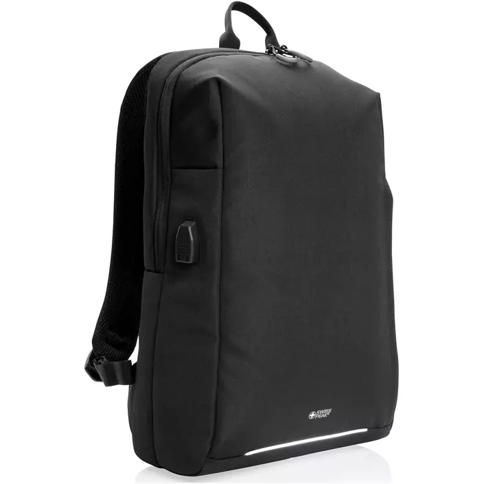 Swiss Peak 15,6" Laptop-Rucksack 12 L, Schwarz, Schwarz, large image number 0