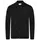 Clipper Manchester cardigan with buttons, Black, Black, swatch
