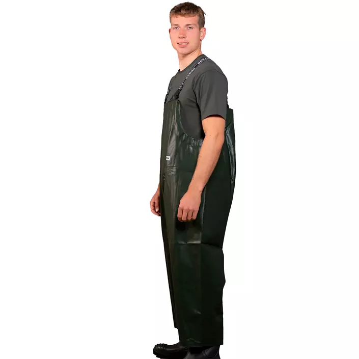 Ocean Offshore Heavy FR regnoveralls, Olivengrøn, large image number 2