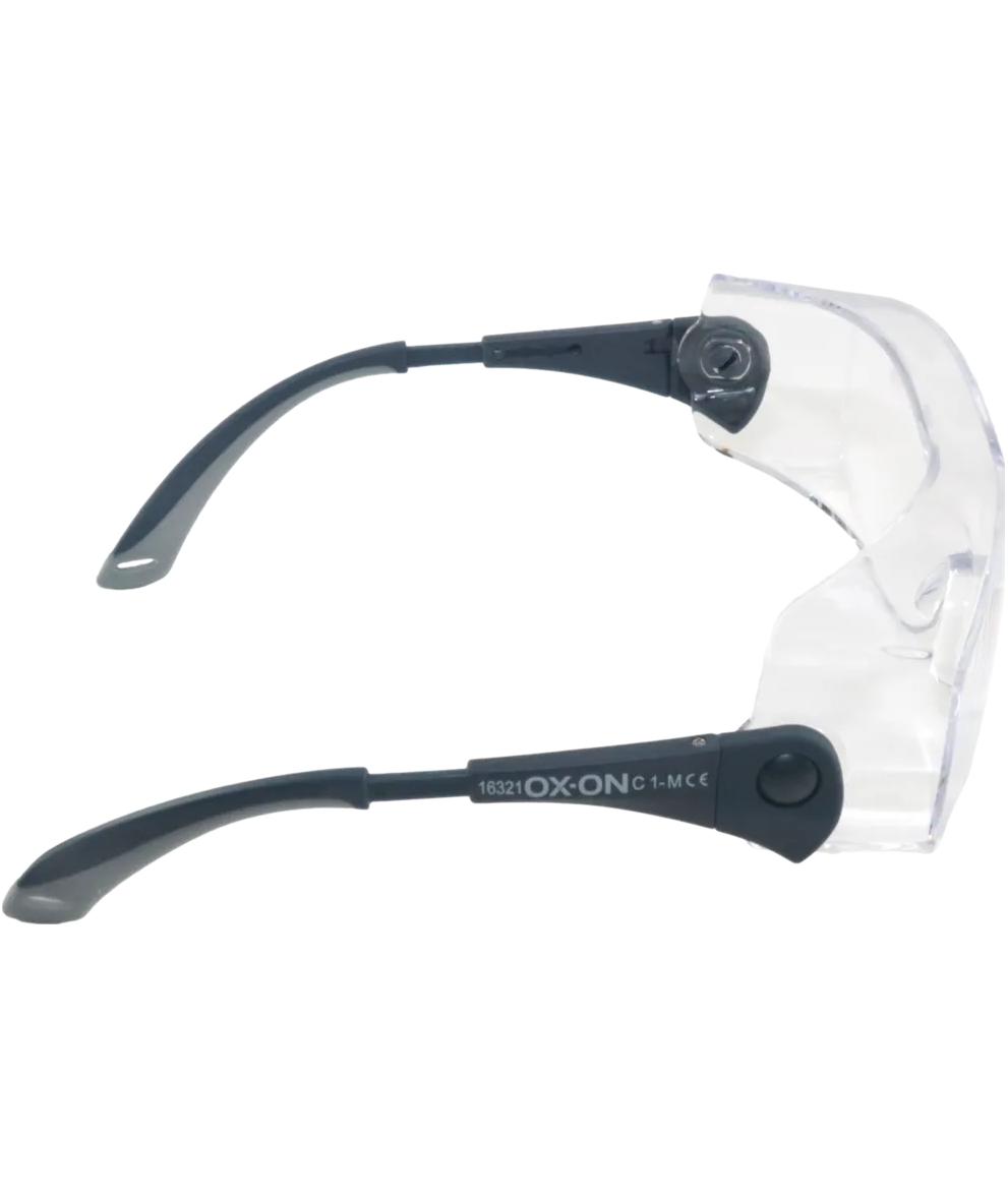 OX-ON OTG Supreme safety glasses, Black, Black, large image number 5