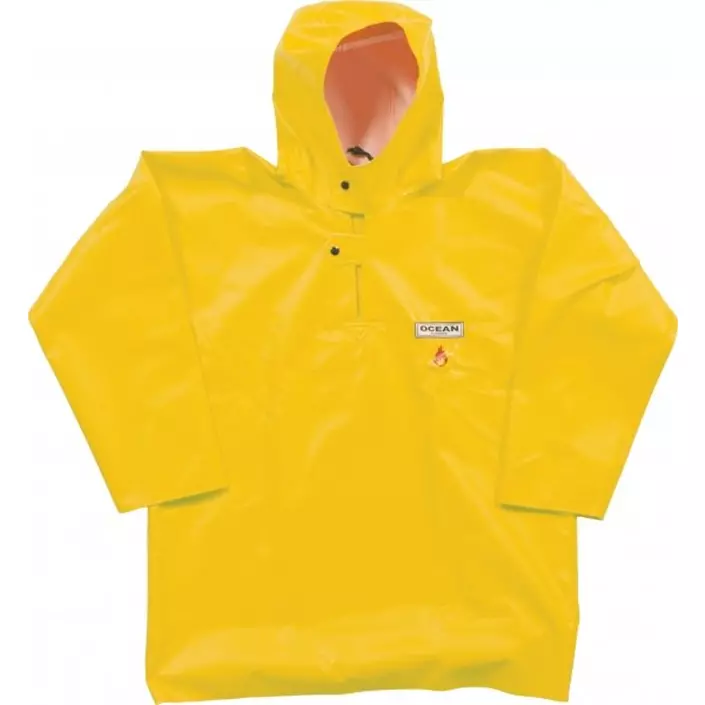 Ocean Offshore Heavy FR rain smock, Yellow, large image number 0