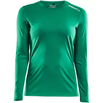 Craft Rush women's baselayer sweater, Team green