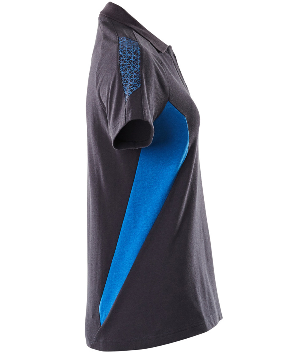 Mascot Accelerate women's polo shirt, Dark Marine/Azure, large image number 2