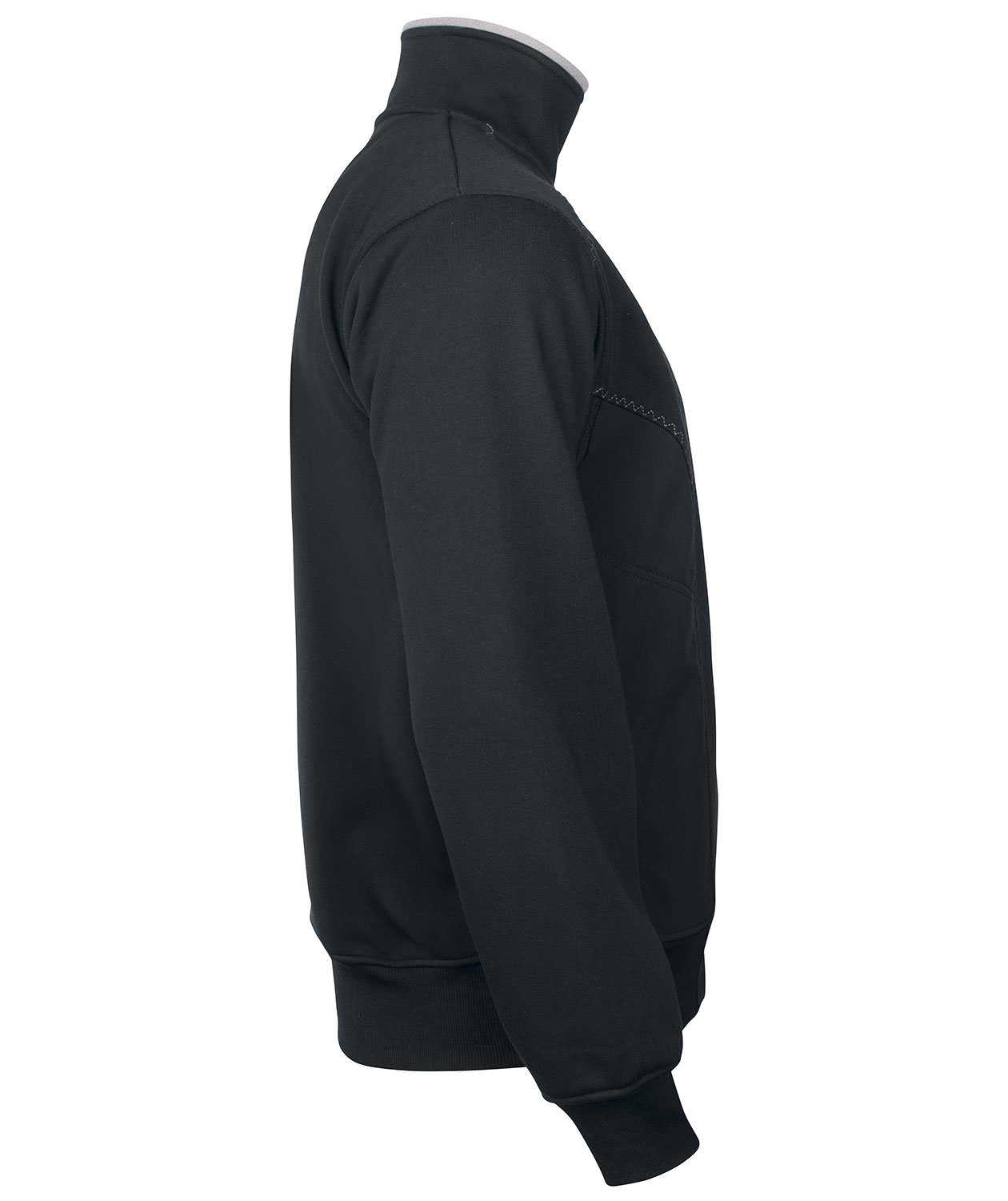 ProJob sweatshirt 2121, Black/Yellow