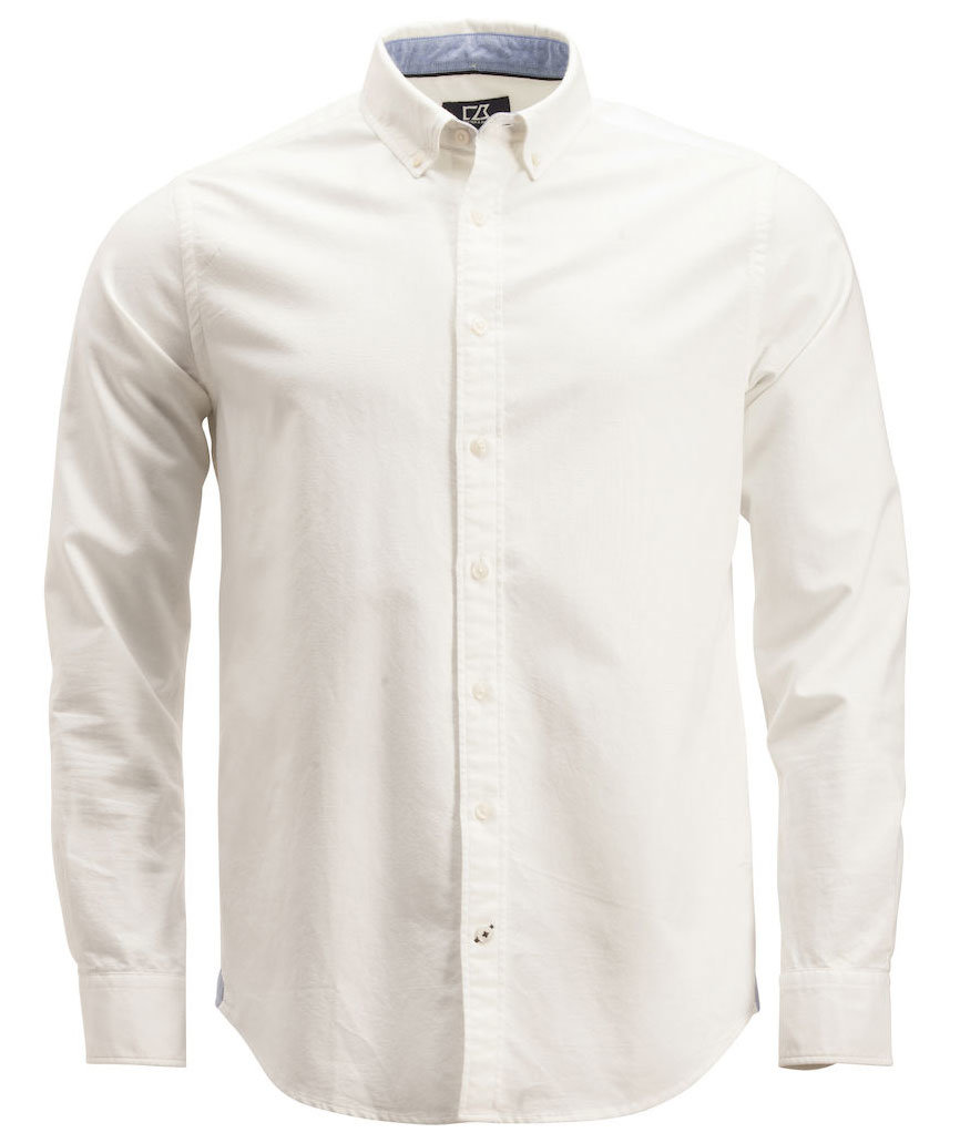 Cutter & Buck Belfair Oxford Modern fit shirt, White