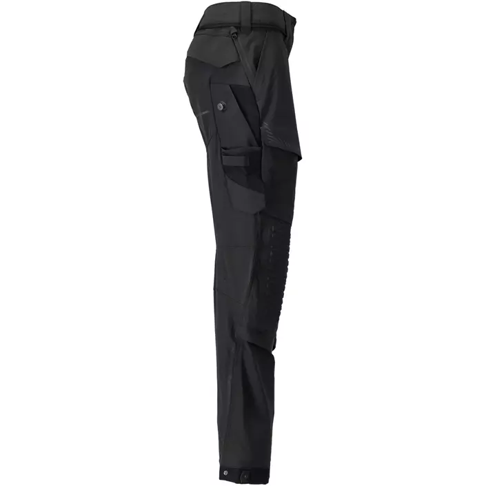 Mascot Customized diamond fit women's work trousers full stretch, Black, large image number 2