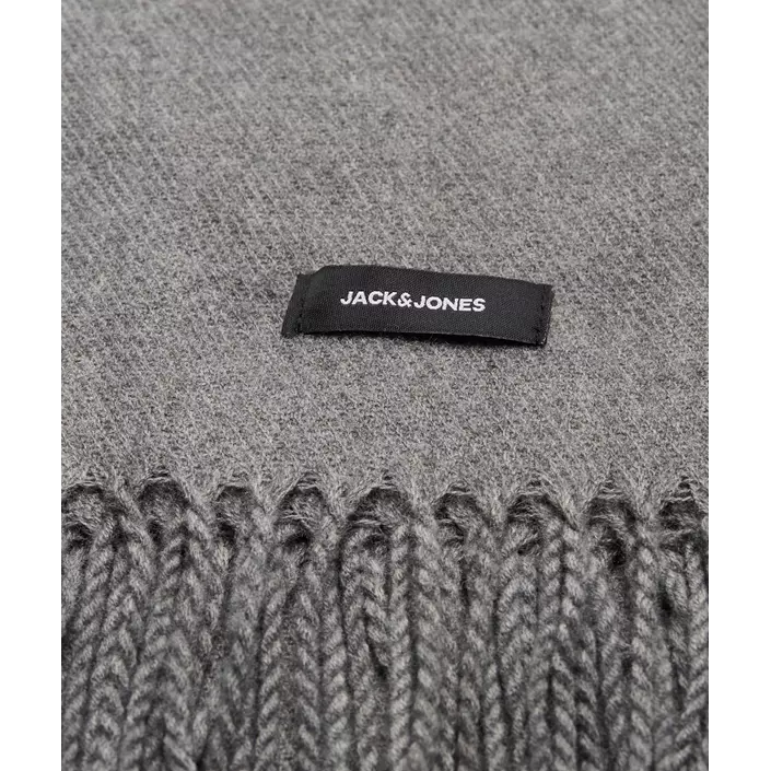 Jack & Jones JACSOLID scarf, Grey melange, Grey melange, large image number 1