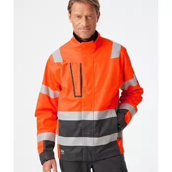 Helly Hansen Alna 2.0 work jacket, Hi-vis Orange/charcoal