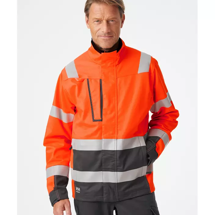 Helly Hansen Alna 2.0 work jacket, Hi-vis Orange/charcoal, large image number 1