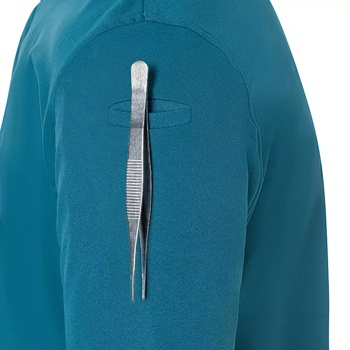 Karlowsky DIAMOND CUT® Avantgarde kortärmad kockjacka, Dark Petrol, large image number 5