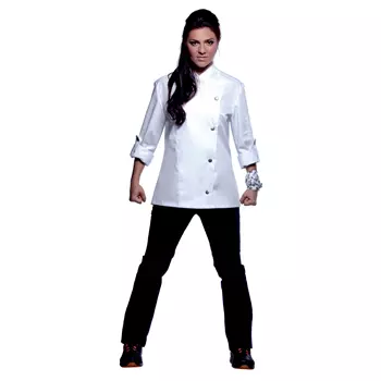 Karlowsky ROCK CHEF® RCJF 6 women's chefs jacket, White