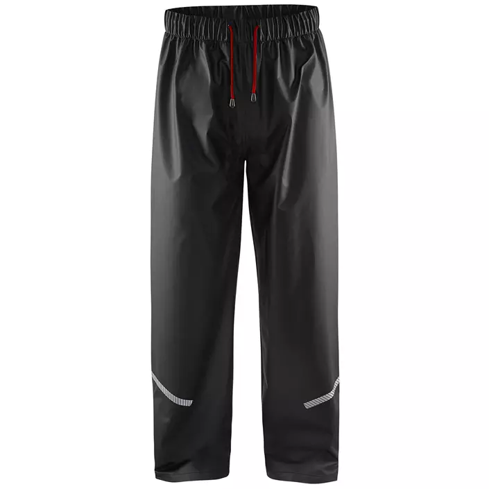 Blåkläder rain trousers X1301, Black, large image number 0