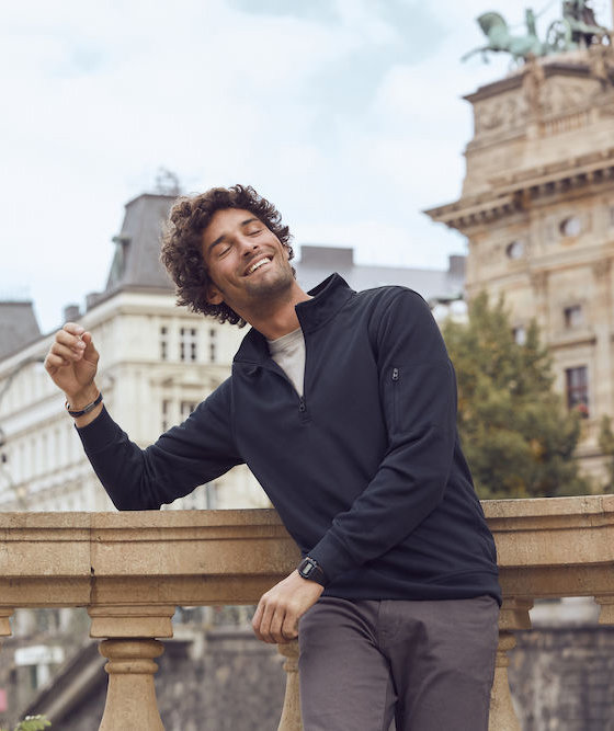 Clique Basic Active  Sweatshirt, Schwarz, large image number 2