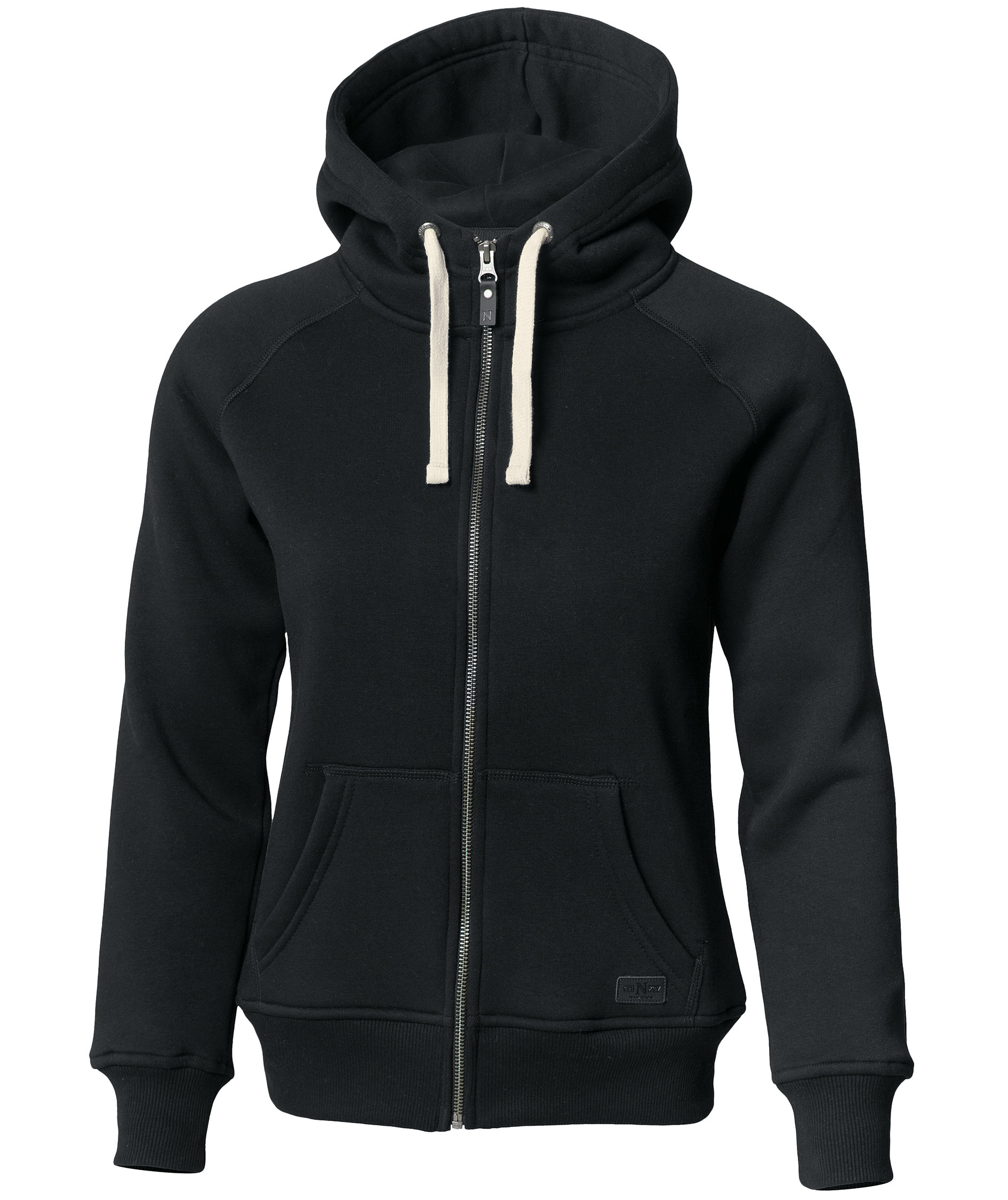 Nimbus Williamsburg women's hoodie with full zipper, Black